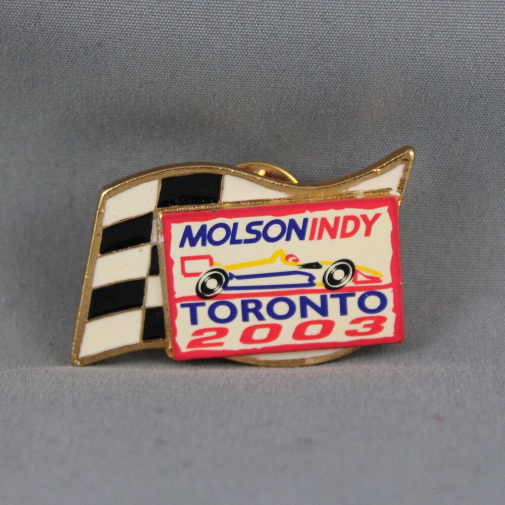 Vintage Car Racing Pin - Molson Indy Toronto 2003 - Inlaid Pin